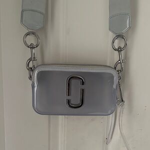 Marc By Marc Jacobs Silver Crossbody Bag